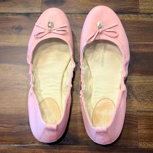 Michael Kors pink ballet flats